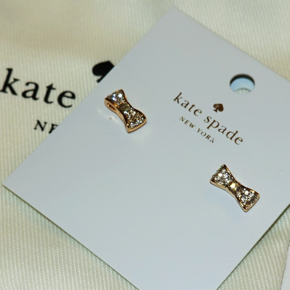 Kate Spade Ready Set Bow Earrings - Picture 5 of 5